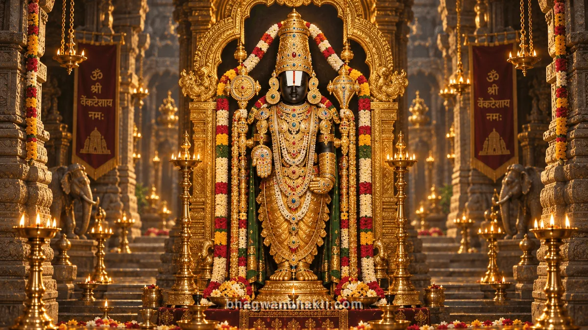 Venkateswara Aarti | बालाजी/वेंकटेश्वर आरती - Aarti Bhagwan Bhakti
