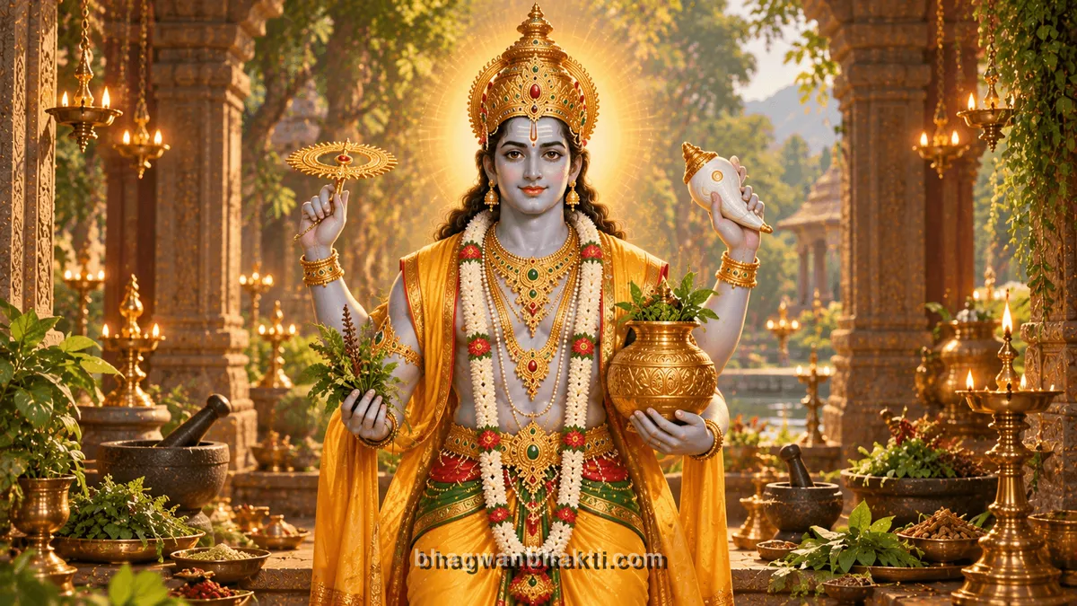 Dhanvantari Stotram | धन्वन्तरि स्तोत्रम् - Stotram Bhagwan Bhakti