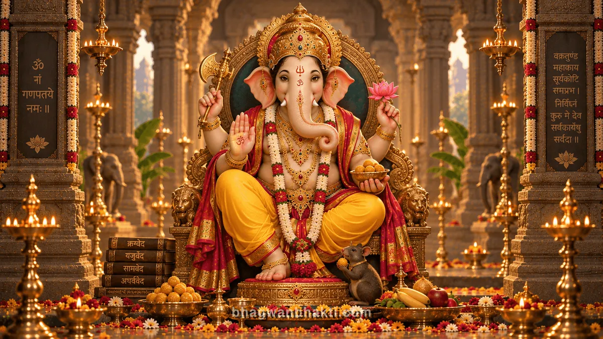 Shri Ganesh Chalisa | श्री गणेश चालीसा - Ganesh Bhagwan Bhakti