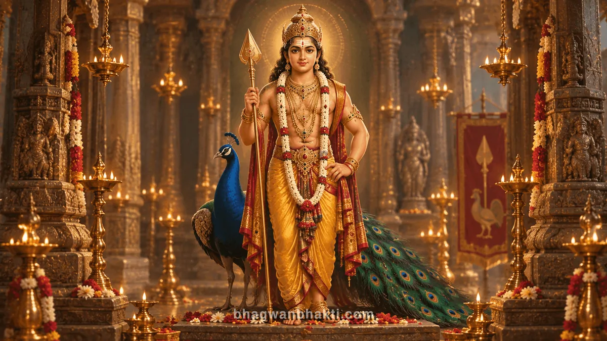 Murugan Aarti | मुरुगन/कार्तिकेय आरती - Aarti Bhagwan Bhakti